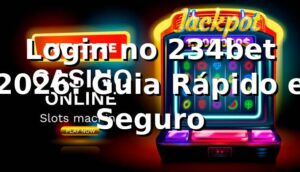 Login no 234bet 2026: Guia Rápido e Seguro ⚡